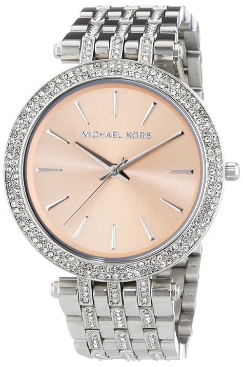 michael kors ladies watches silver|silver designer watches for women.